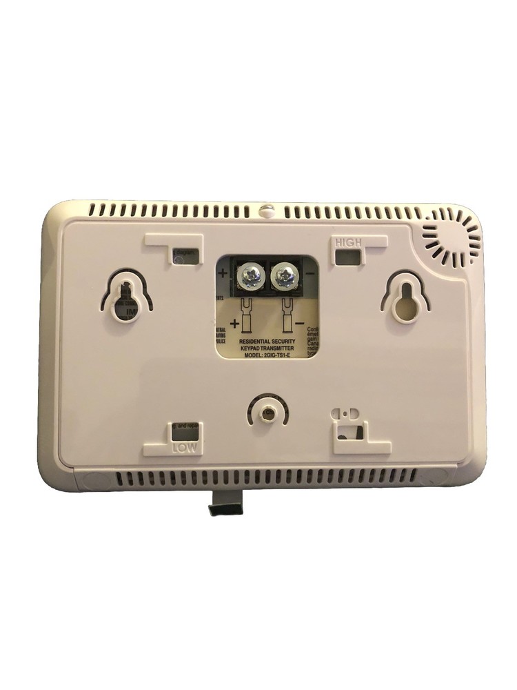 2GIG Wireless Touch Screen Security Keypad 2GIG-TS1-E Only