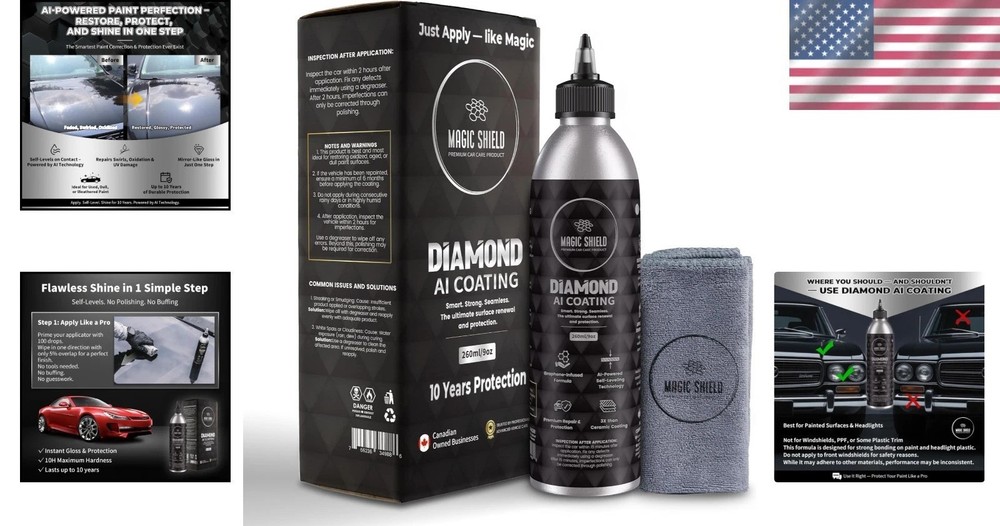 Graphene Car Coating | Self-Leveling Tech | 10Yr Protection