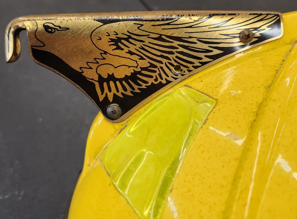 Cairns 1010 Fire Service Helmet With Eagle Front Holder