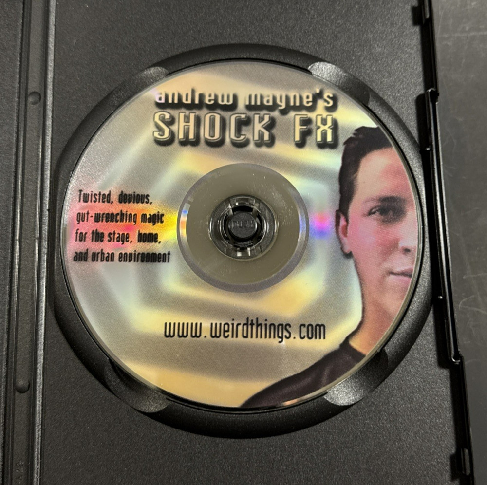 Shock FX Andrew Mayne Magic Trick DVD Close Up Magic Illusion