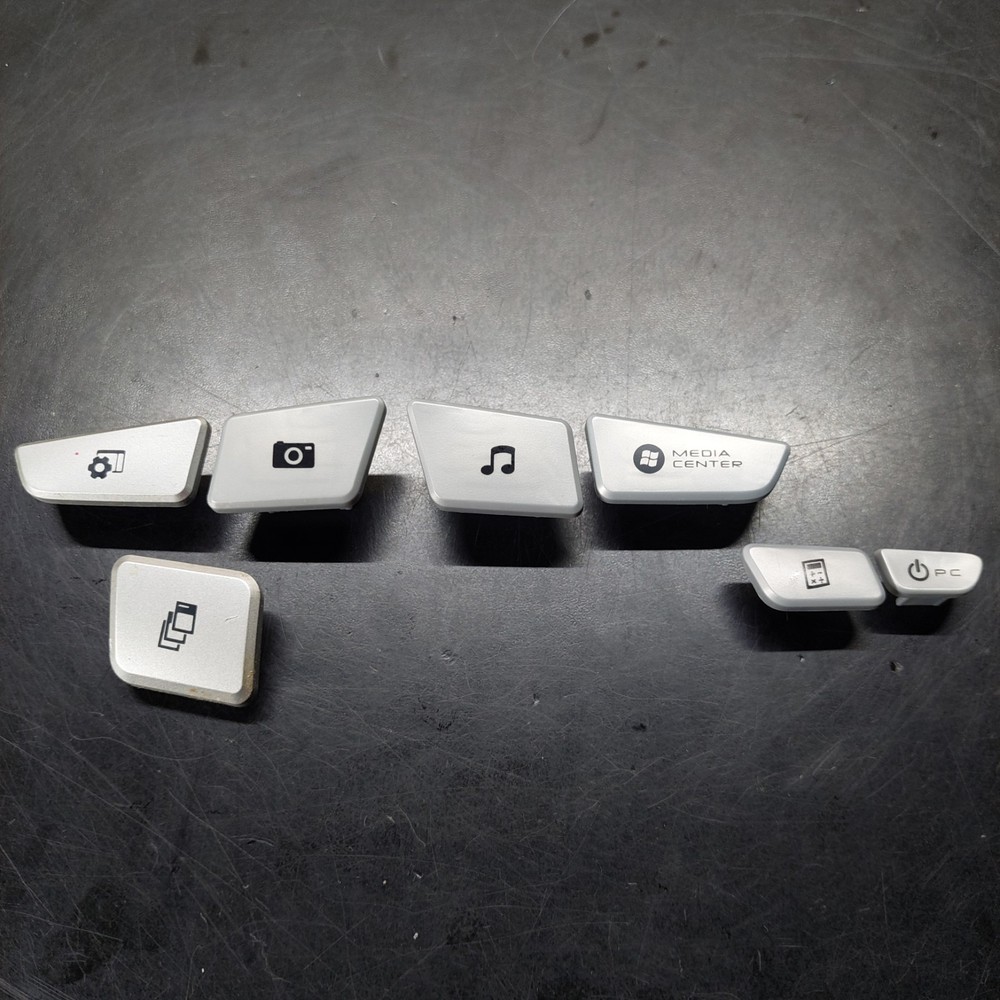 Logitech K350 Wireless Keyboard Replacement Media Key Set