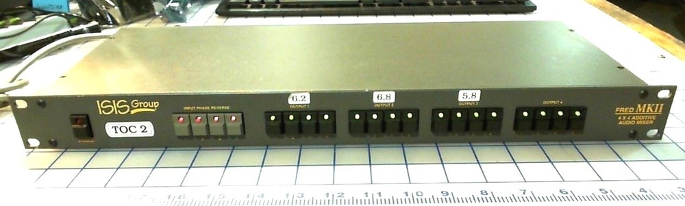 FRED MKII 4X4 ADDITIVE AUDIO MIXER