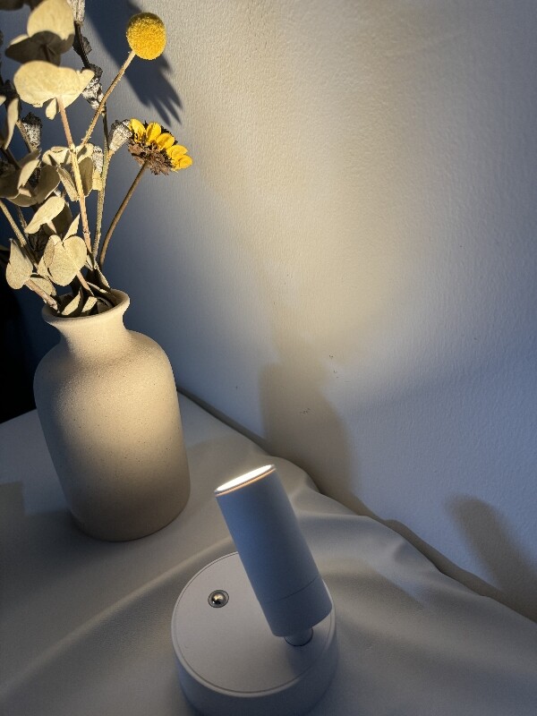Dimmable LED USB Rechargeable Wall Light Cordless Bedside Lamp Picture Spotlight