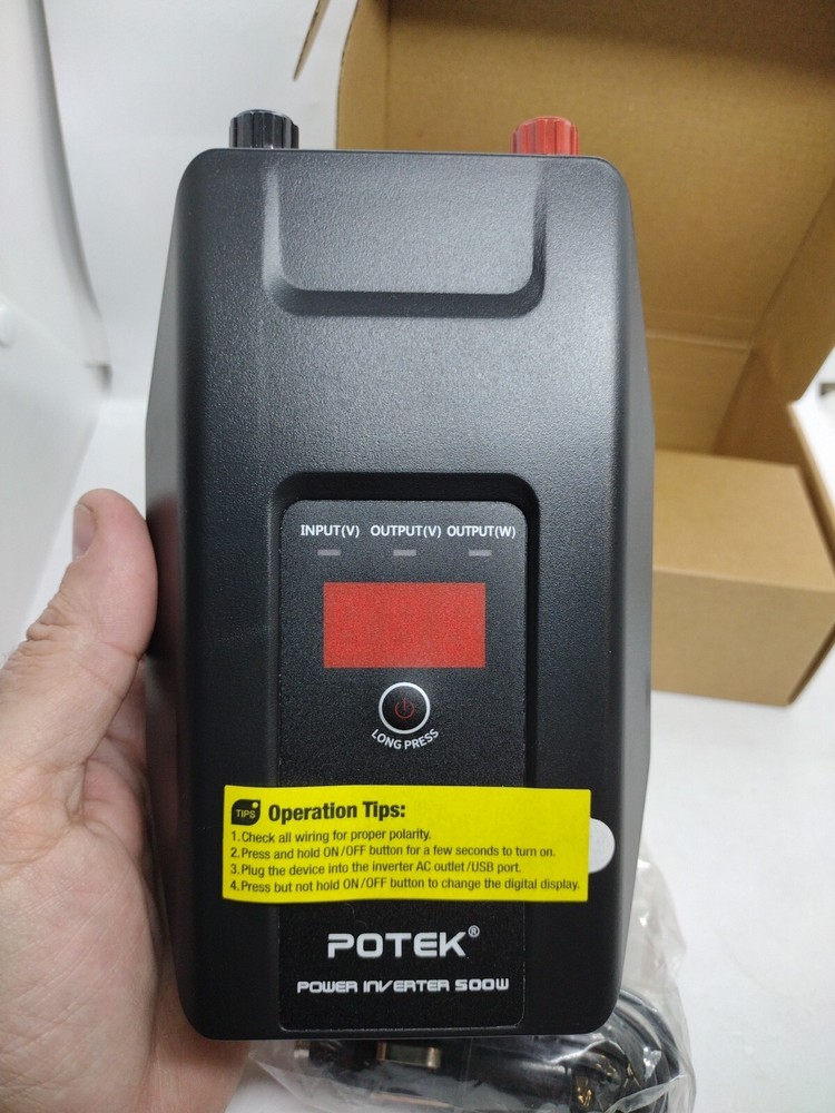 POTEK 500W Power Inverter Model PI500