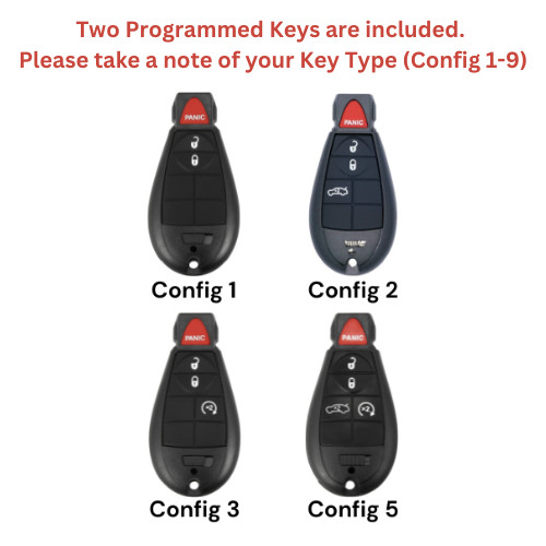 Dodge Charger WIN Module Wireless Ignition Node -Programmed w/Keys