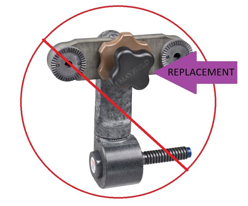 3D printed replacement lock knob (GS928)