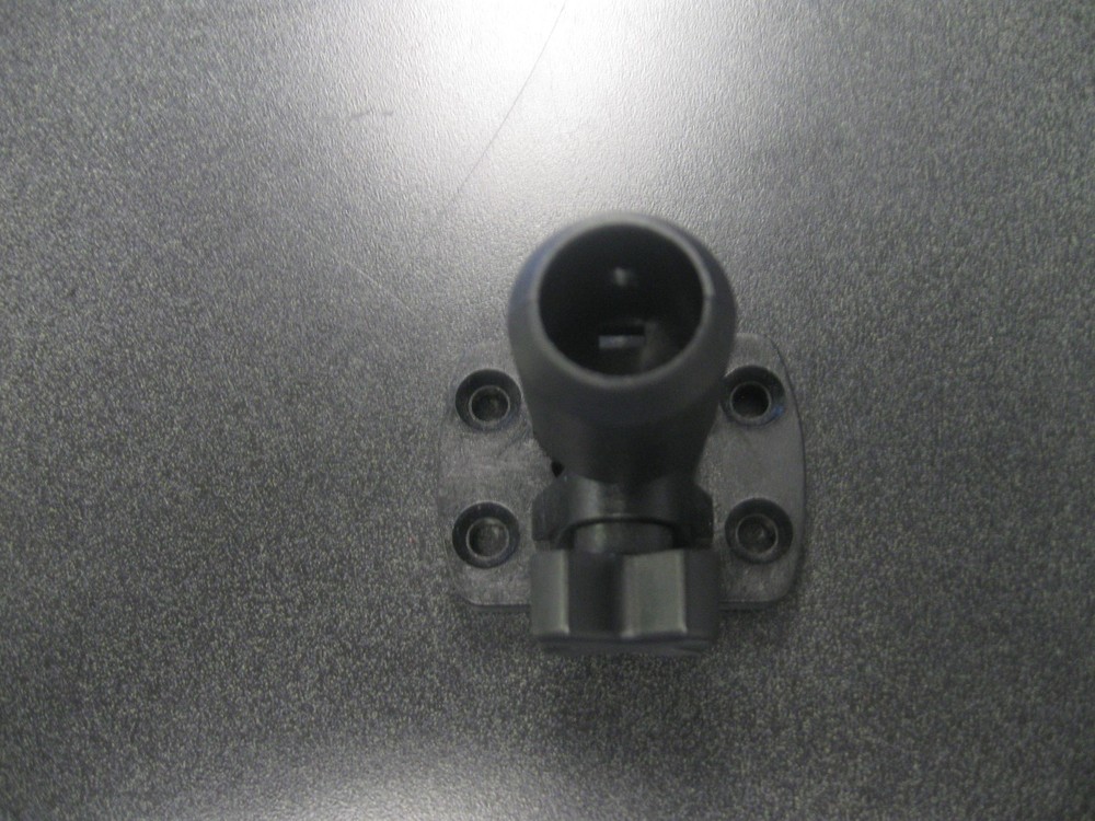 Ocean black 3" solid nylon Antenna Mount BIN0348
