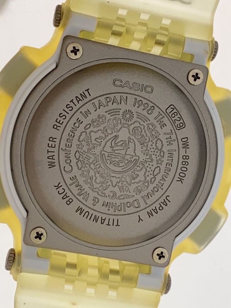 CASIO G-SHOCK Quartz Watch / Digital / White