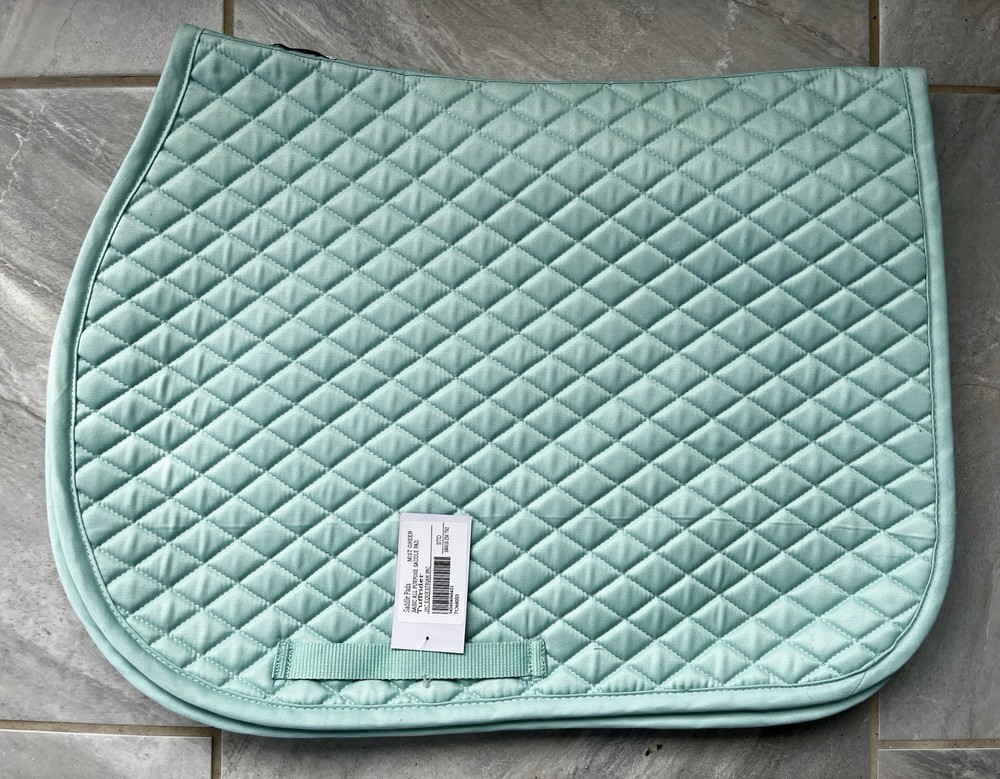 Tuffrider Basic All Purpose Saddle Pad Mist Green Standard Size