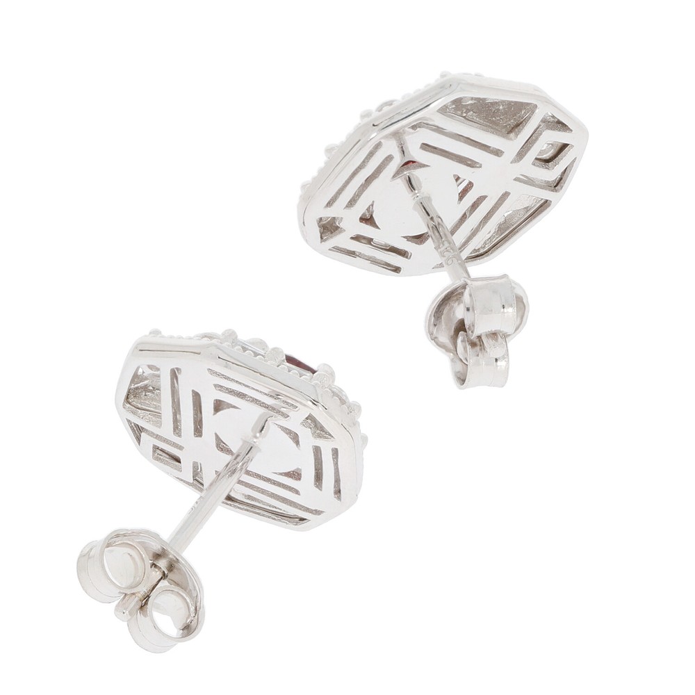 Sterling Silver Semi Mount Earrings Setting Round RD 5X5mm