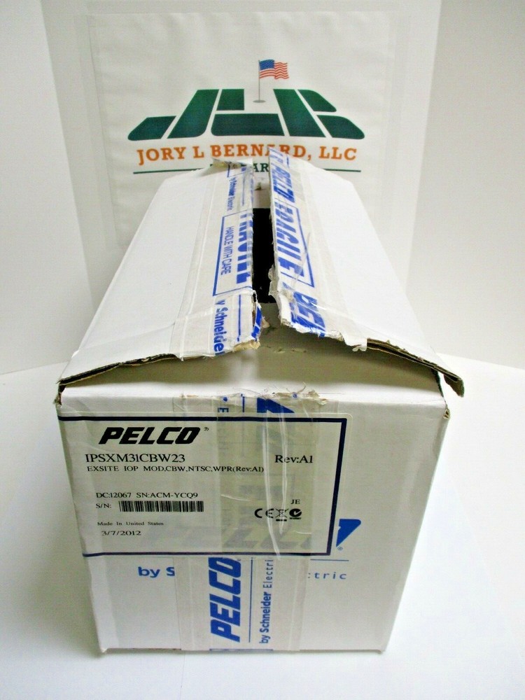 PELCO, EXSITE CAMERA MODULE, IPSXM31CBW23, IOP MOD,CBW,NTSC,WPR