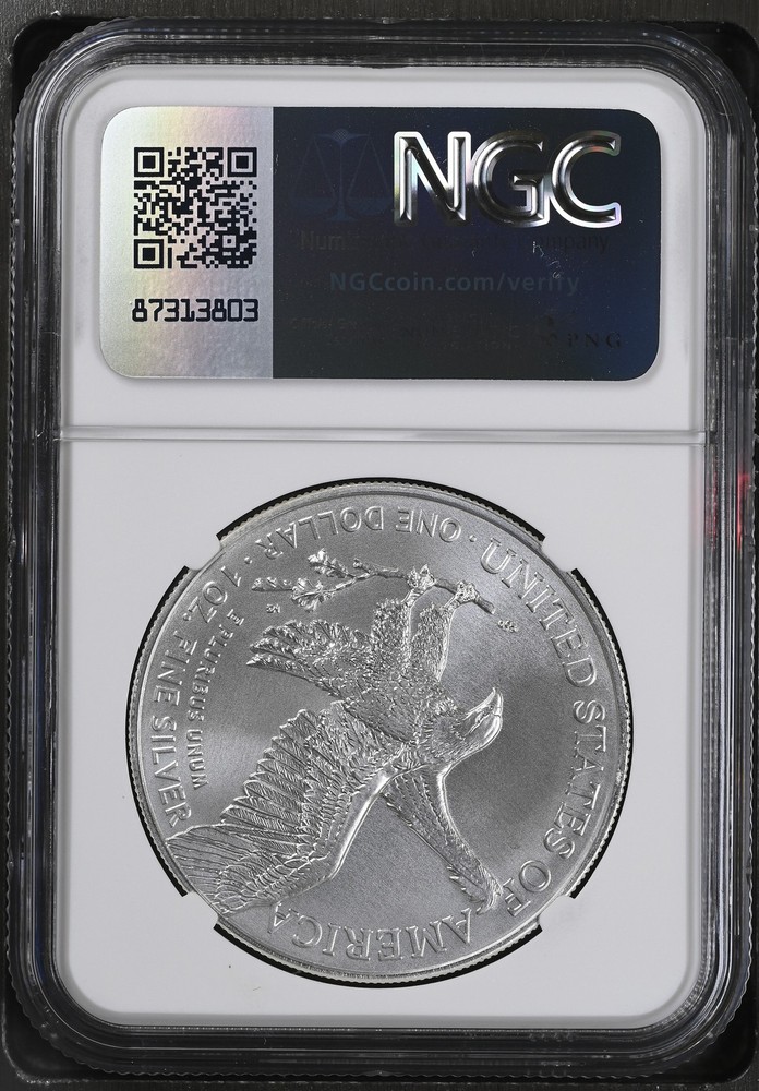 2022 Bullion Silver Eagles NGC MS-69