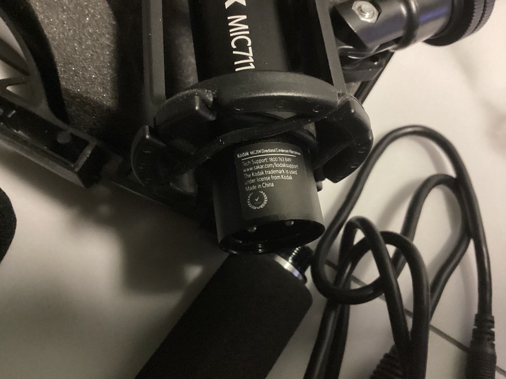 Kodak MIC711 Microphone with case.