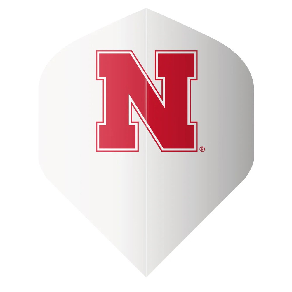 Shot NCAA Nebraska Cornhuskers Flight Set White