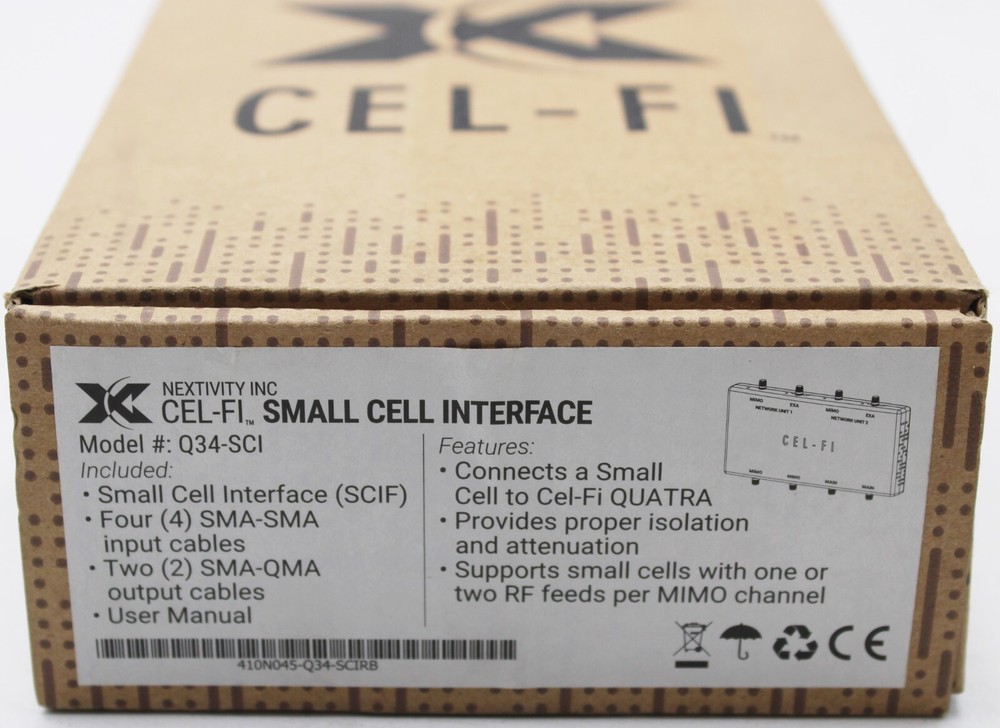 NEW Nextivity Cel-Fi New Small Cell Interface Q34-SCI