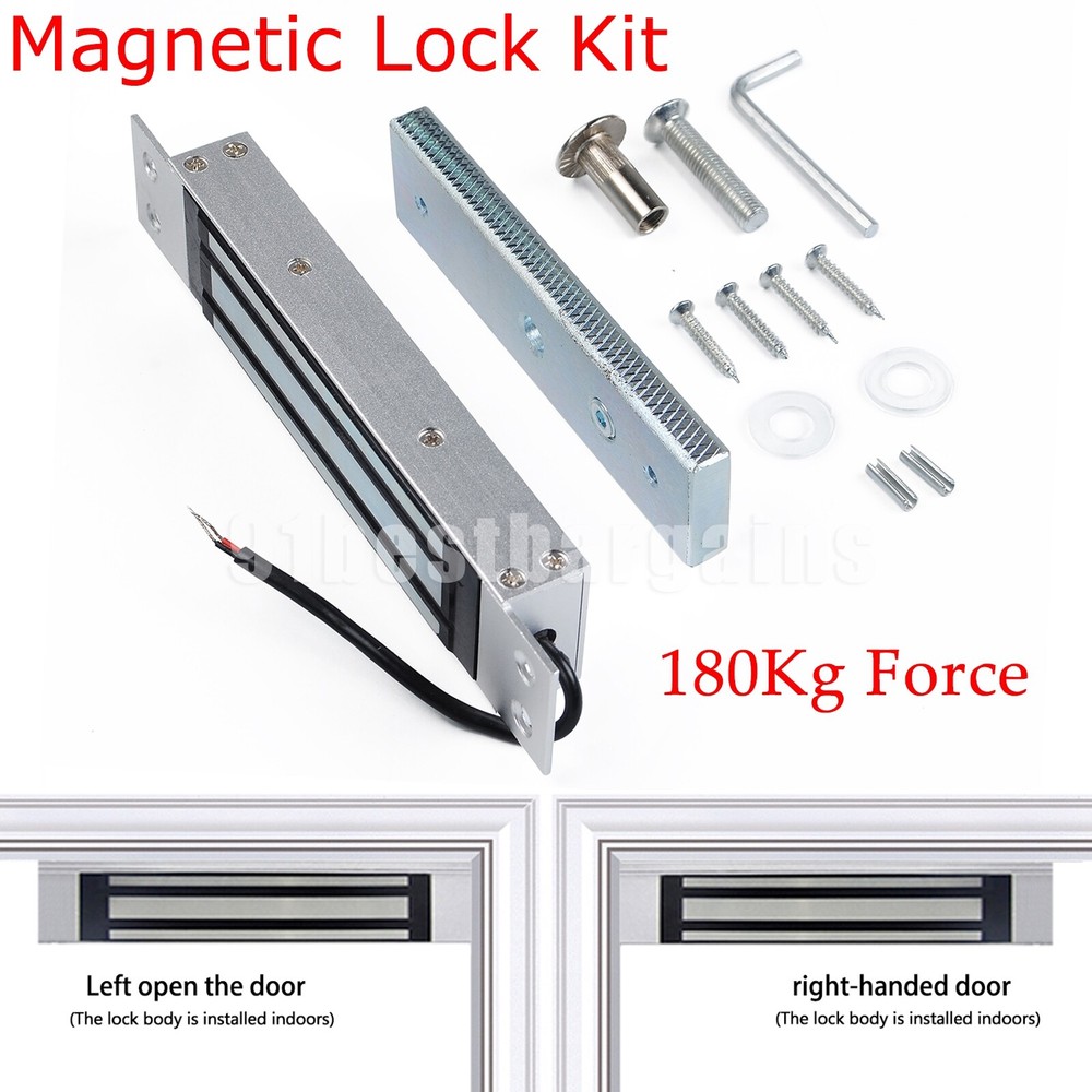 Electromagnetic Lock Flush Mount 350lbs 180kg Holding Force Embedded US SHIP