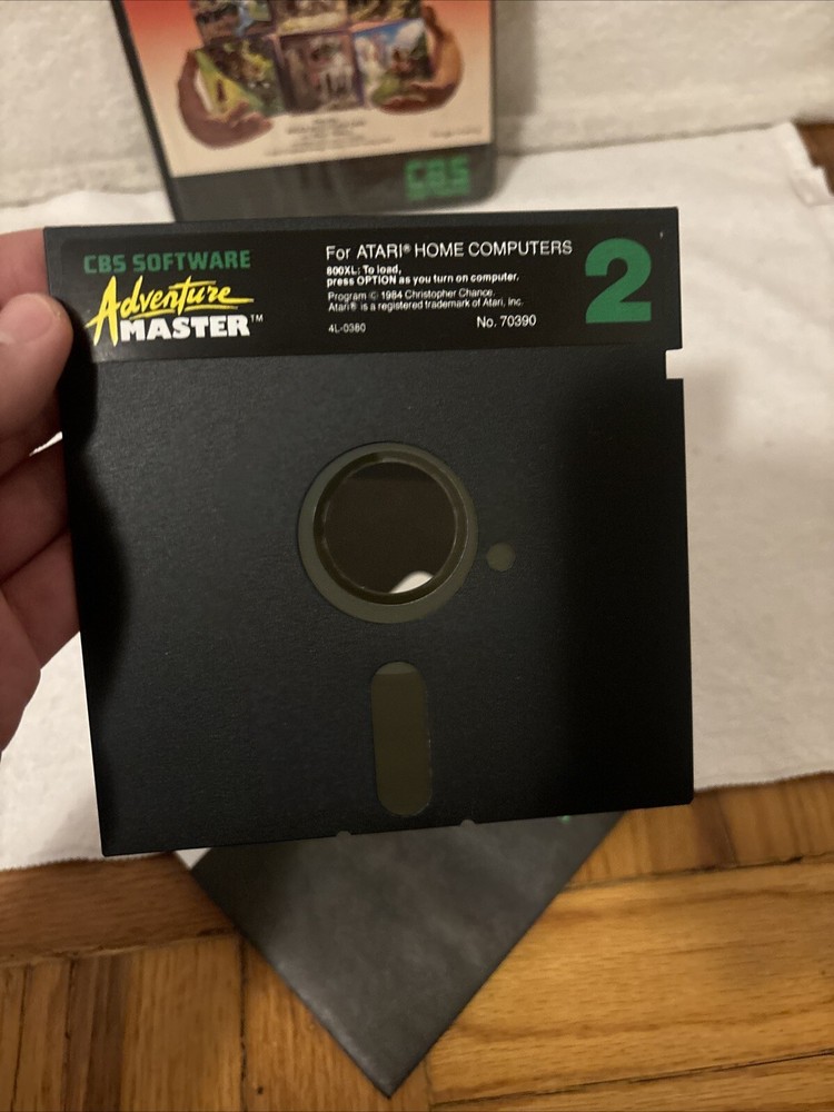 VTG Adventure Master C64 Commodore 64 computer game CBS Software 1984 FREE SHIP