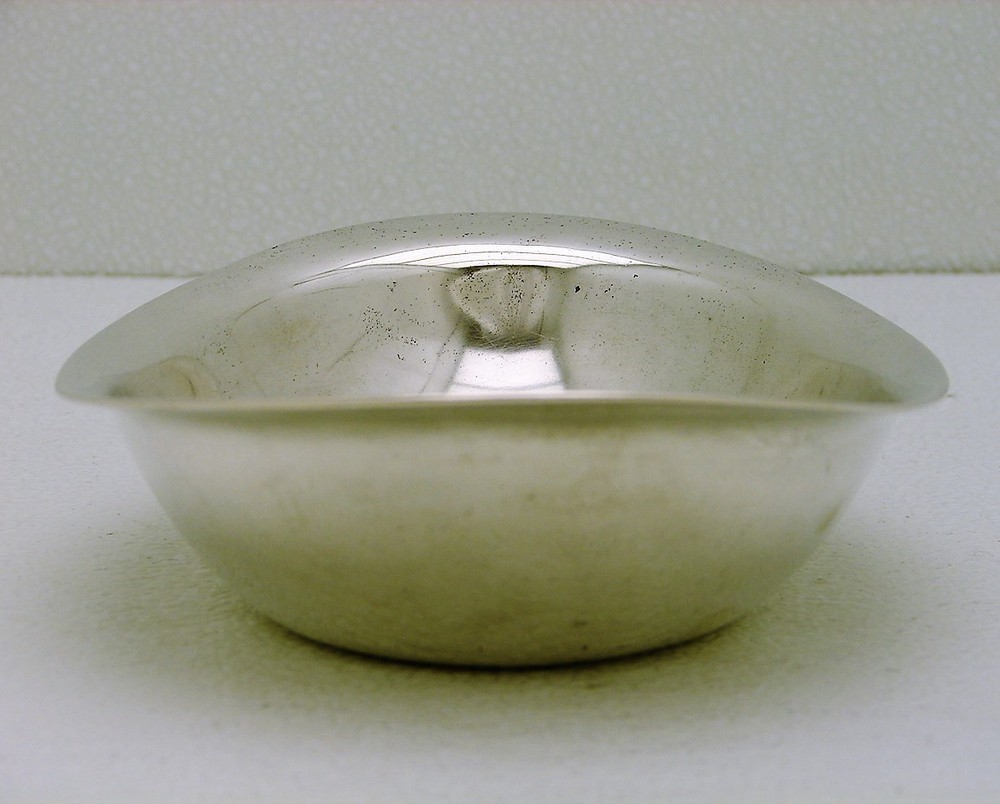 Vienna Austria Solid Silver Vegetable Serving Oval Bowl Hallmarked M&K 1856