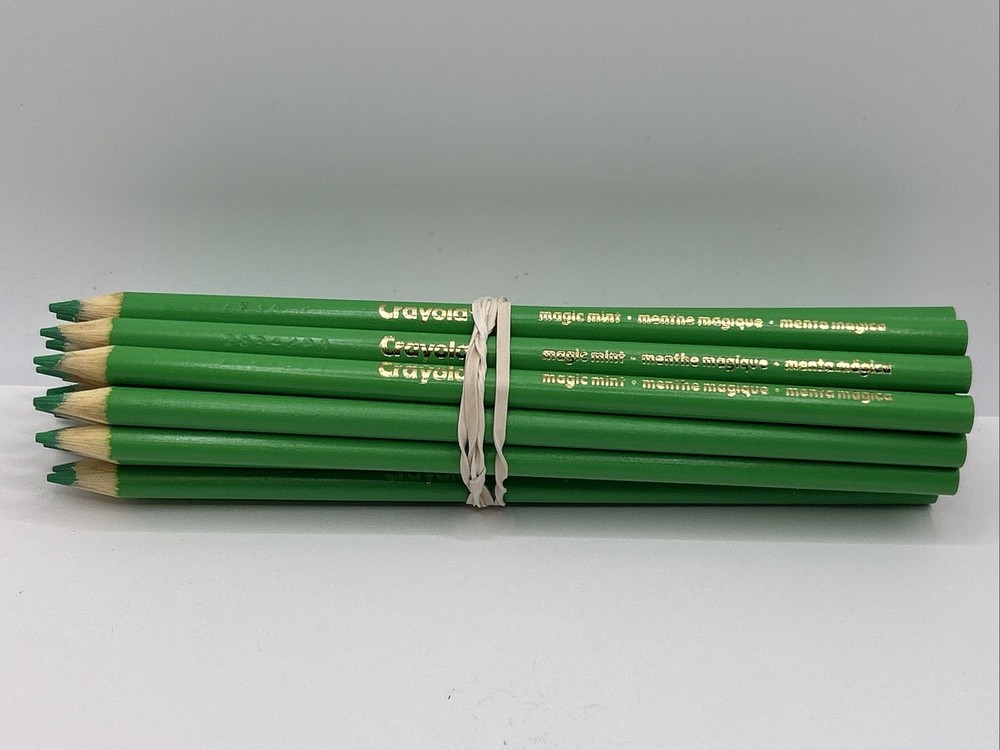 (20) Crayola Colored Pencils (magic mint) BULK