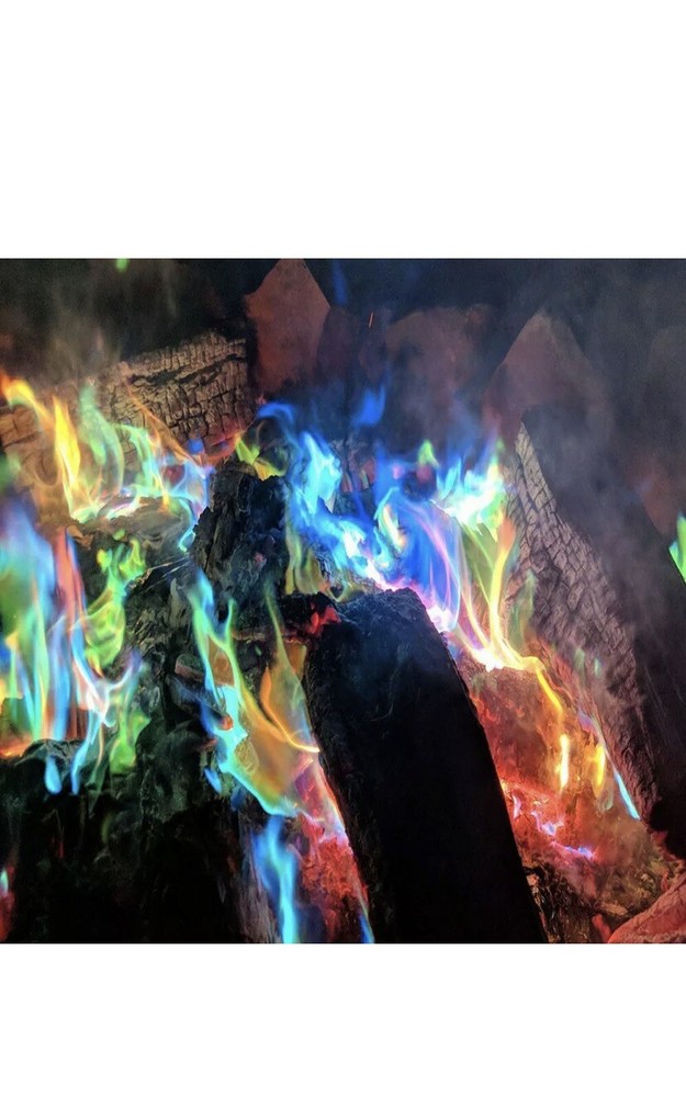 Mystical Fire Campfire Fireplace Colorant Packets 50 Pack Changes Color Of Flame