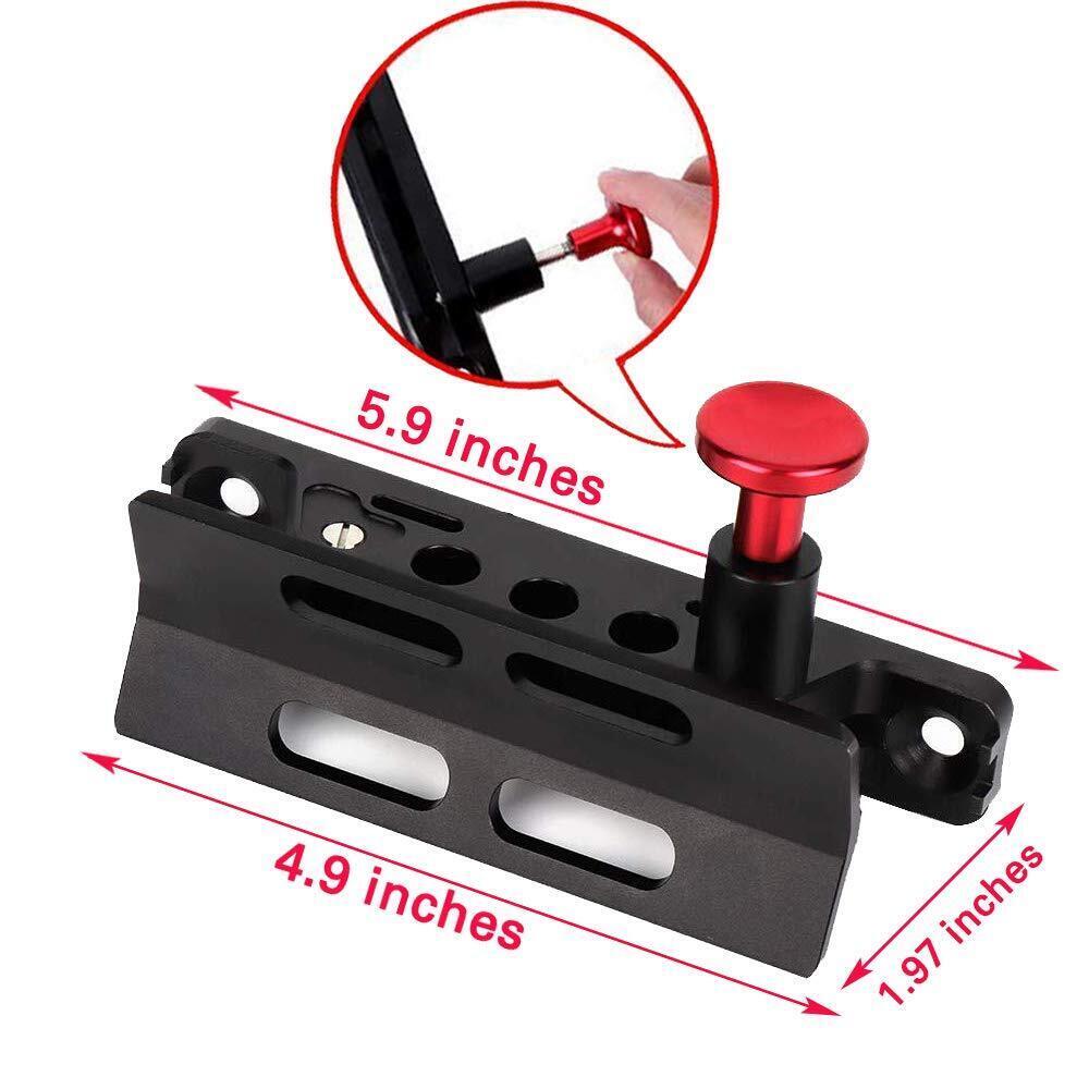 UTV Adjustable Black Car Fire Extinguisher Mount Bracket For Jeep Wrangler