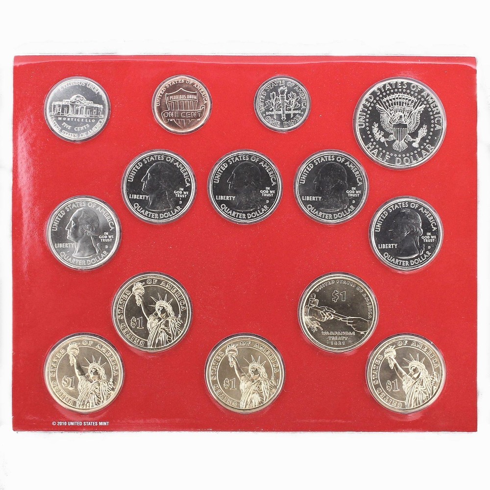 2011 Mint Set Original Sealed Box 28 BU Coins