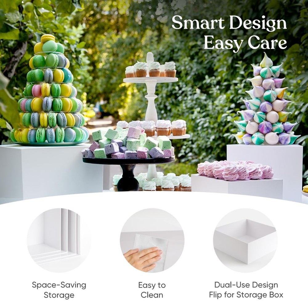 15.7" Extra Large Size Buffet Risers, Food Risers for Buffet Table, Display S...