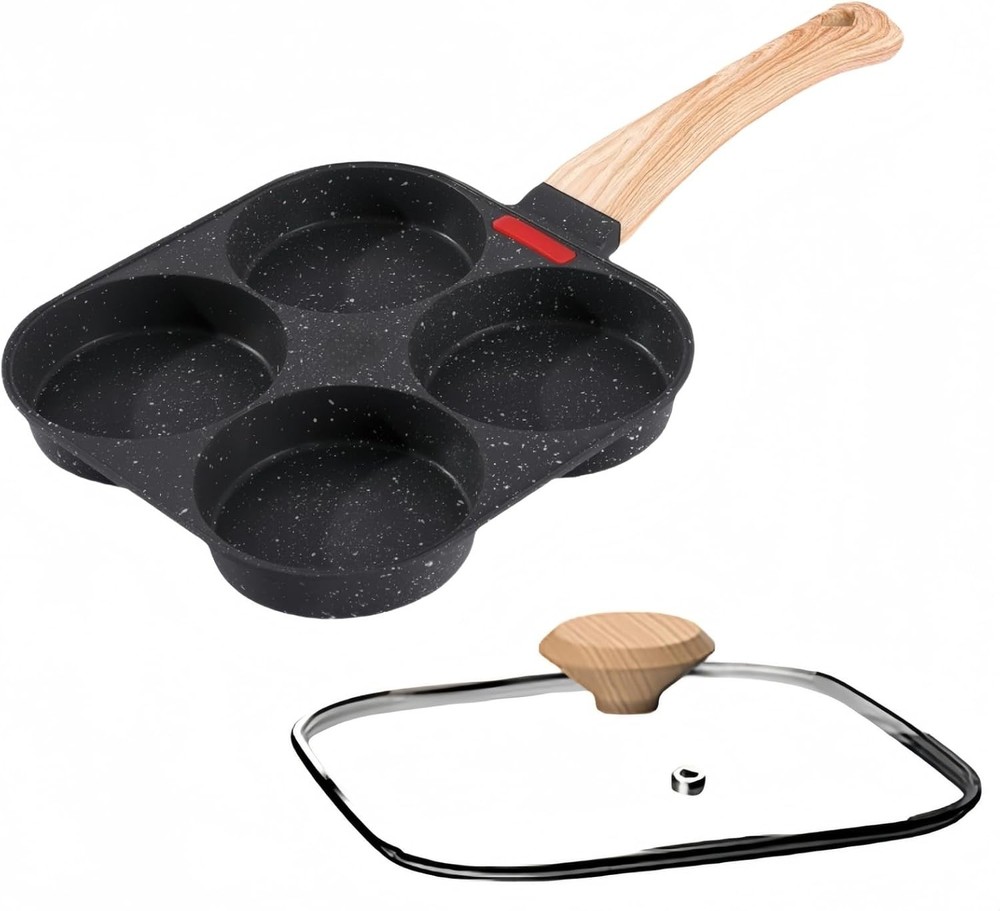 Cup Nonstick, and Healthy Granite Egg Frying Pan