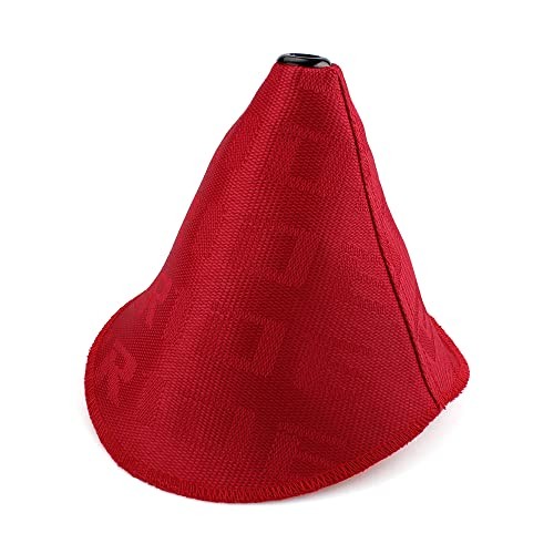 Universal Shift Boot Cover,Fabric Shifter Manual/Auto Shift Knob Boot Dust