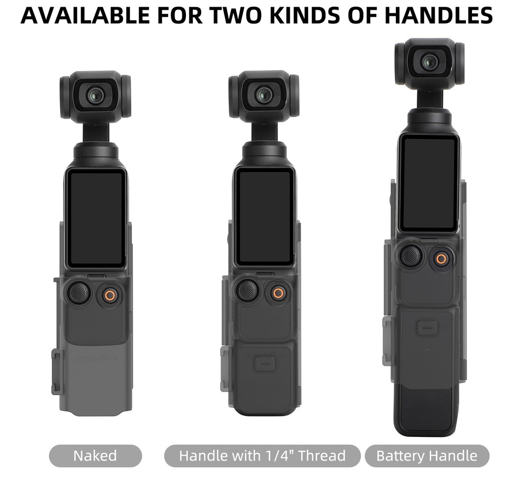 Expansion Adapter Frame Protective Case Brackets for Osmo Pocket 3 Accessories