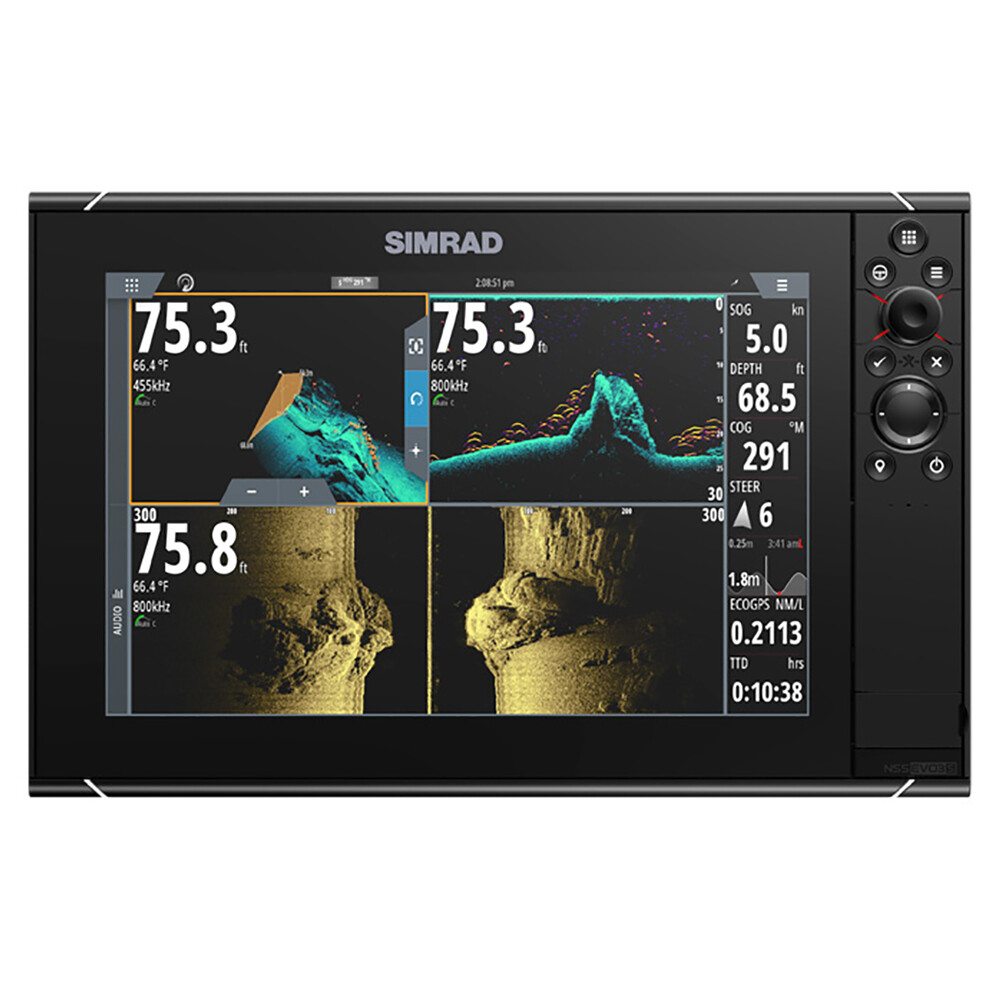 SIMRAD NSS12 EVO3S COMBO MULTI-FUNCTION CHARTPLOTTER/FISHFINDER - NO HDMI VIDEO
