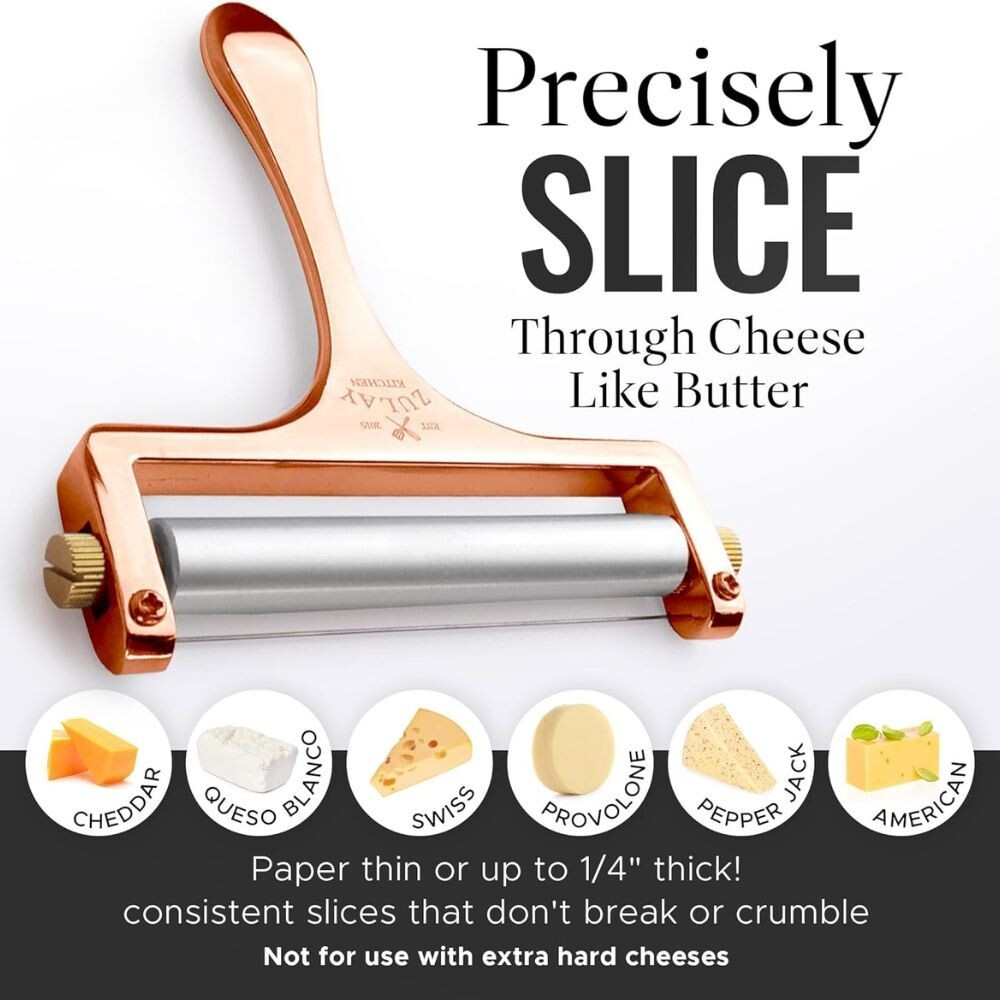 Zulay Kitchen Wire Cheese Slicer