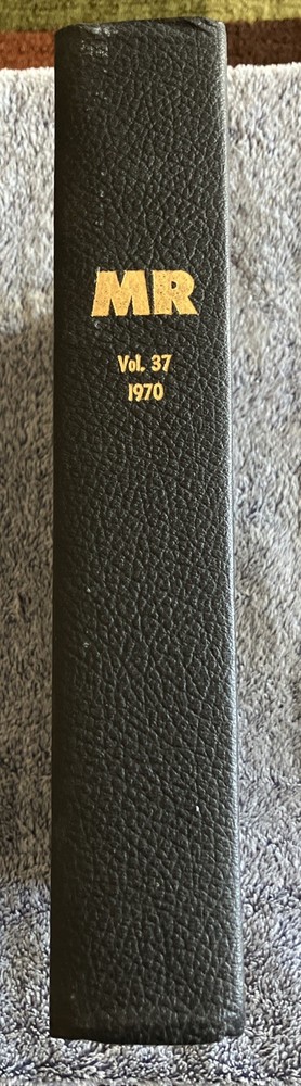 Model Railroader Vol.37-Bound Volume 1970-–12 Issues