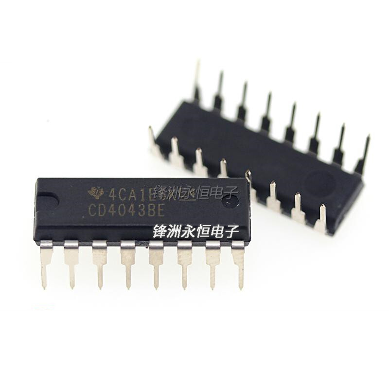10pcs CD4043BE DIP-14 original TI