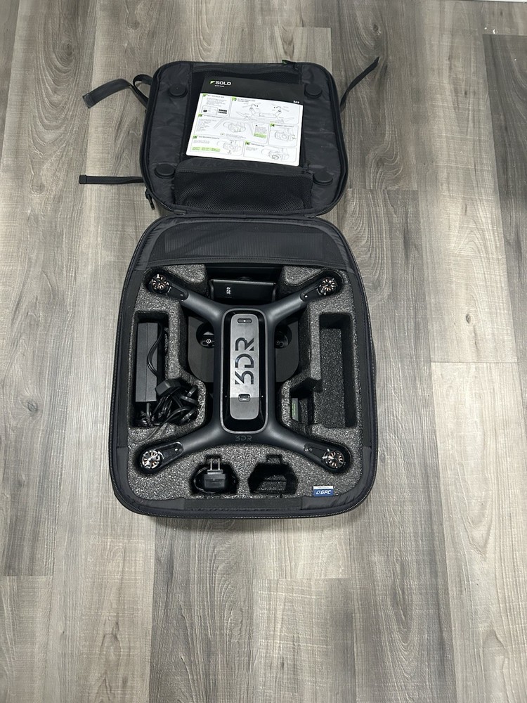 3DR Solo Drone Quadcopter With Backpack