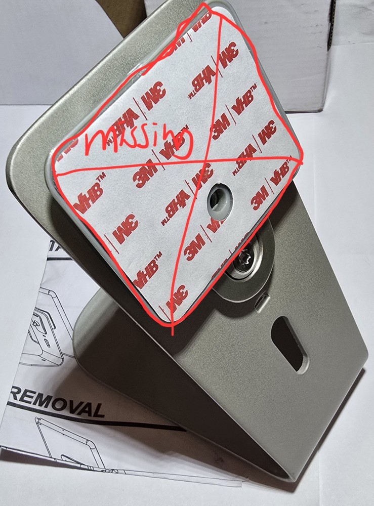 CompuLocks Tablet Phone Stand *MISSING PART READ* Holder Universal Display Mount