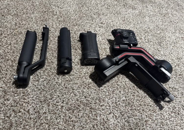 DJI RS 3 3-Axis Gimbal Stabilizer – Handheld Camera Stabilizer-W/ Handle