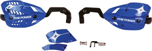 Fire Power Probend Closed 1-1/8" Handguards Blue