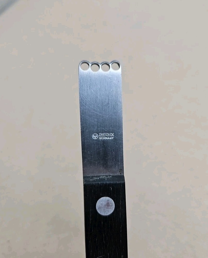 Lemon Scraper Kitchen Accessory Stainless Steel Dreizack Germany