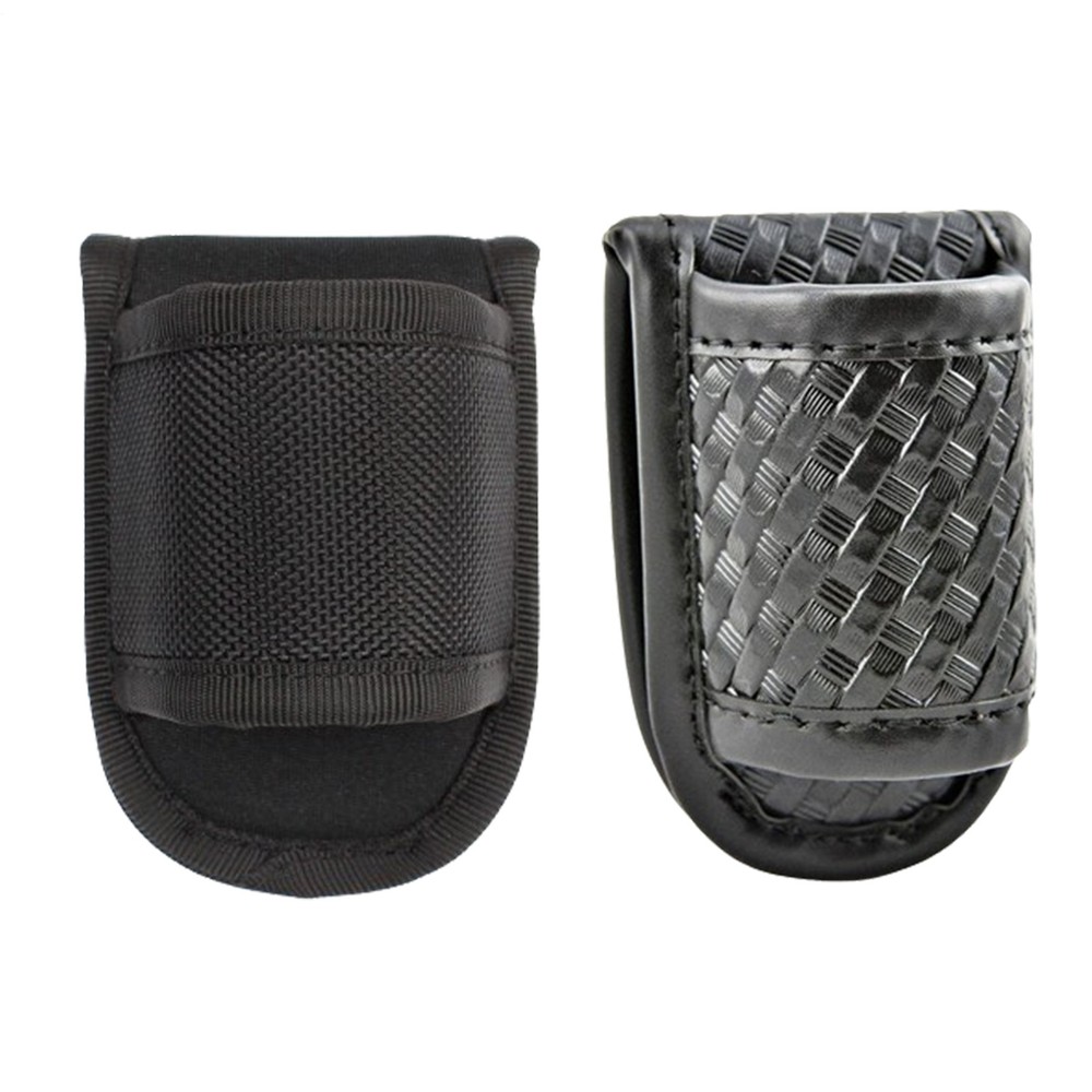 Portable Flashlight Belt Holster D Shape Open Design Nylon Flashlight Holder
