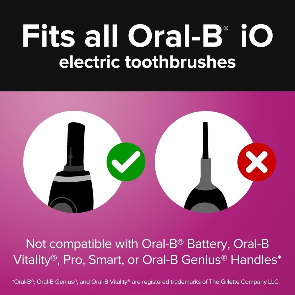 Sensitive Replacement Brush Heads, Fits Electric Toothbrushes, Soft
