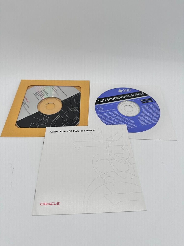 Sun Microsystems 2000 Solaris 8 Intel Edition 10/00 13CDs & Bonus Software