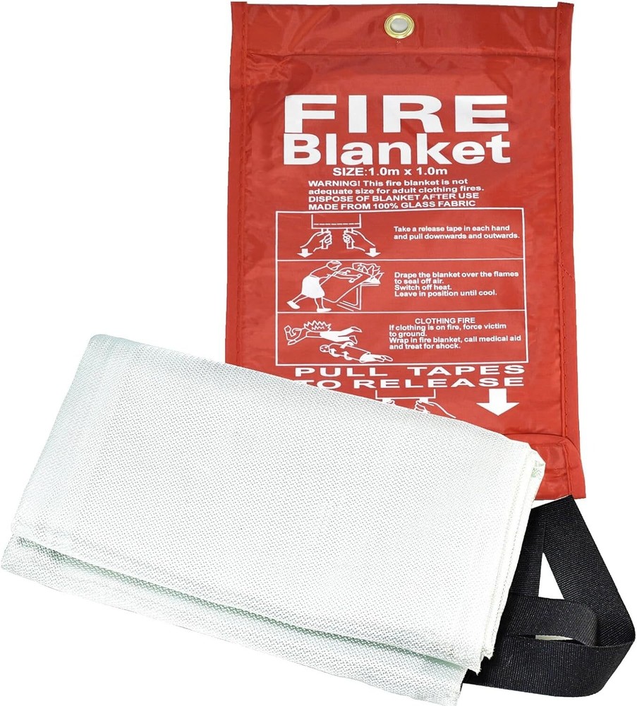 Fire Blanket for Home Kitchen Emergency Fire Suppression 40"x40"