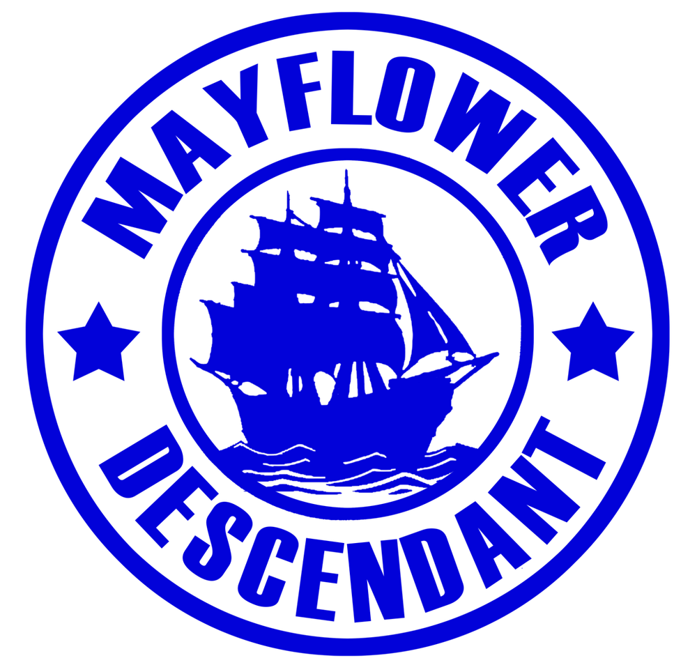 Mayflower Descendant - Vinyl Decal
