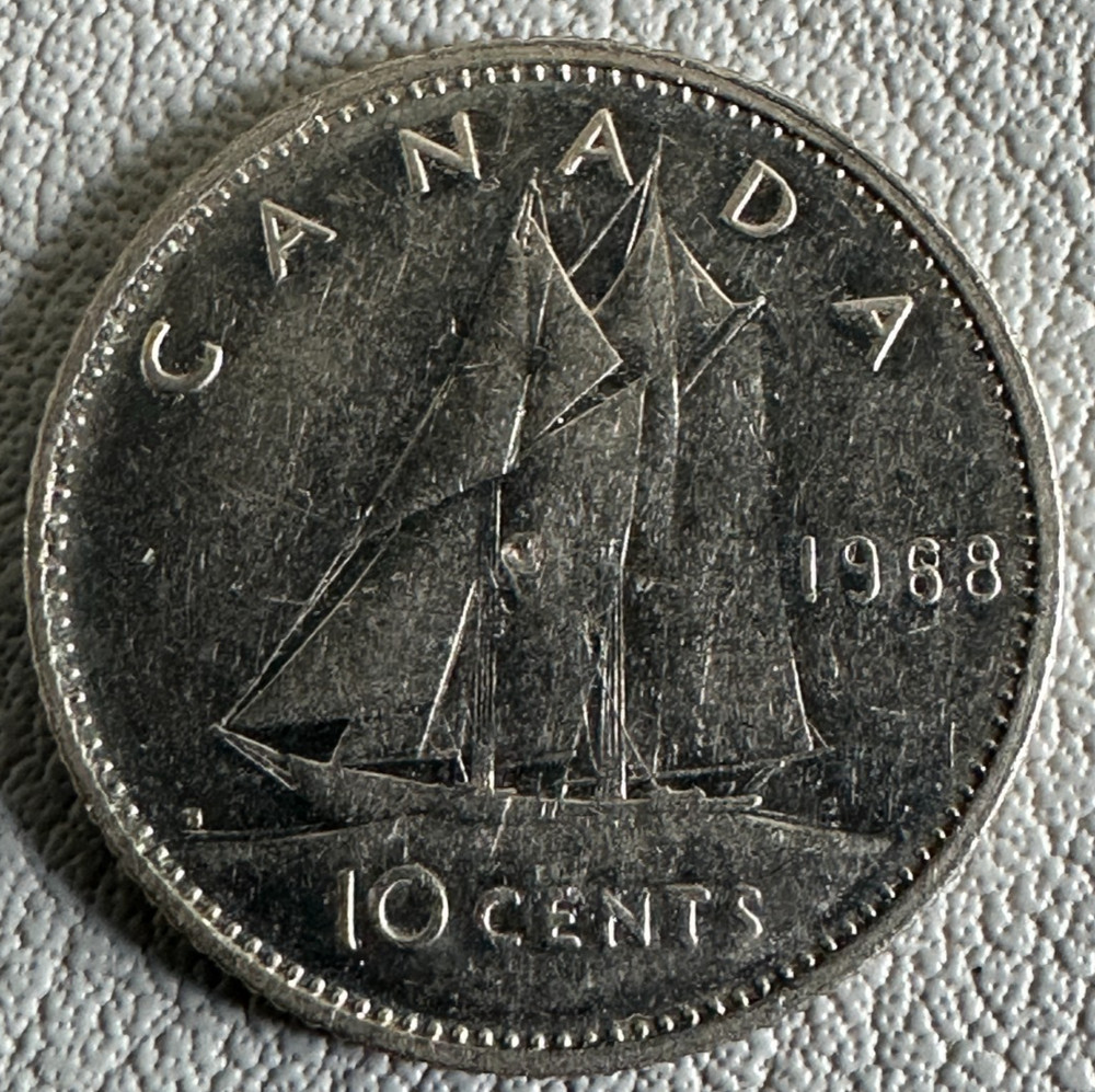 1968 - Canada - Ten Cent Coin #2