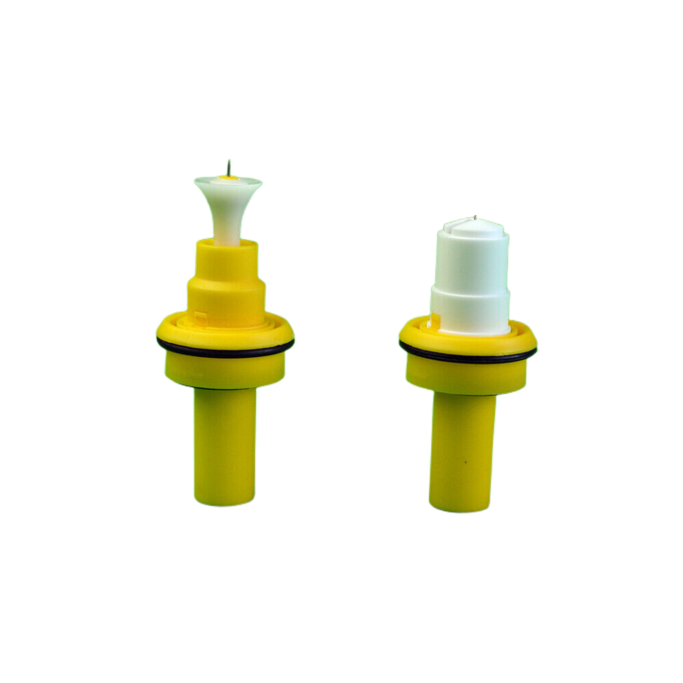 2 round flat nozzles for Wagner X1 electrostatic powder coating gun