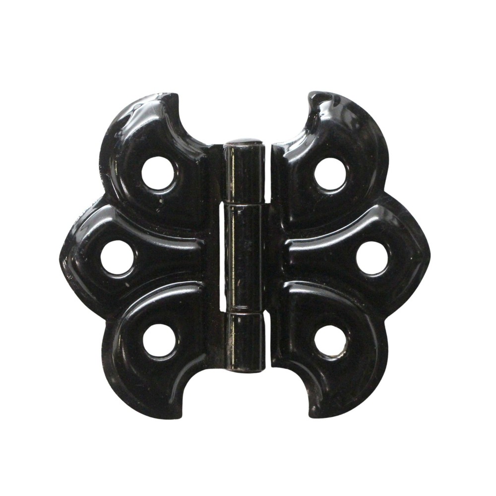 Black Steel Butterfly Surface Cabinet Hinge