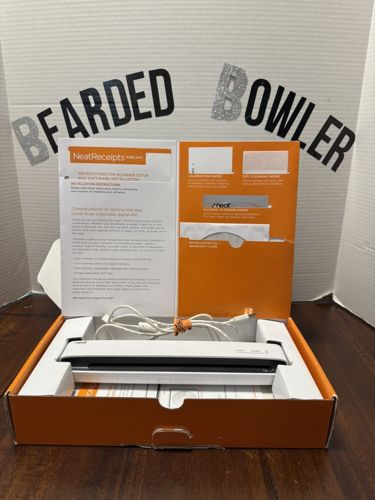 Neat Receipts Mobile Scanner Digital Filing System. Never Used