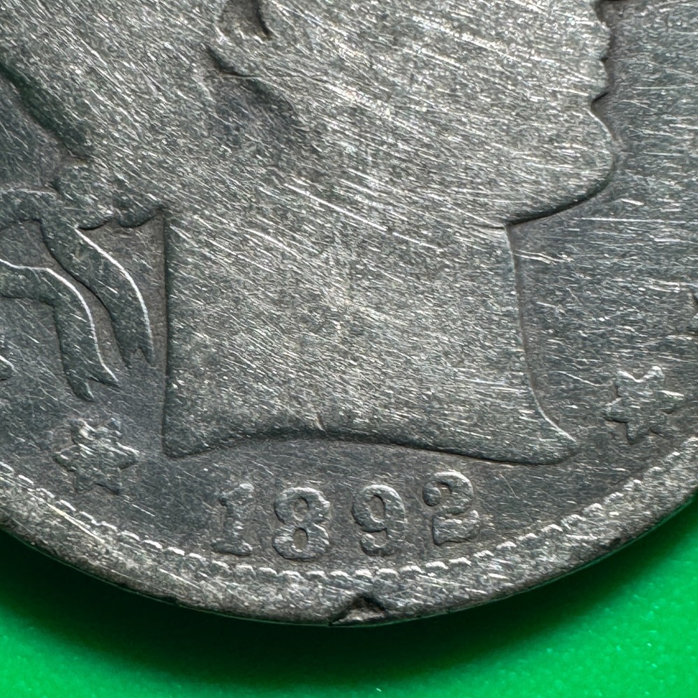 1892 Barber Half Dollar H247