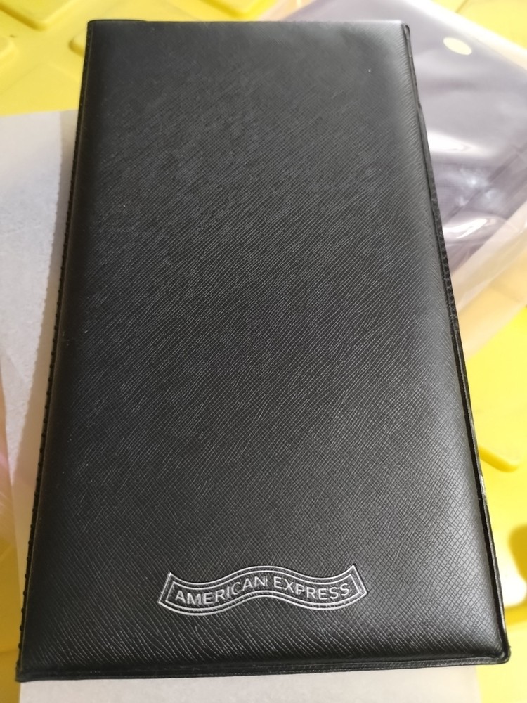 4 New Double Panel American Express Check Book/ Presenter / Restaurant